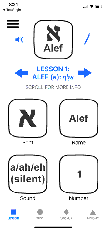 alphabet on-iphone-11